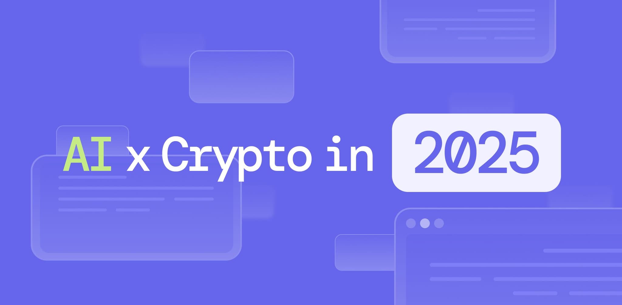 AI x Crypto in 2025 Recap: A Landmark Year of Convergence and Autonomy